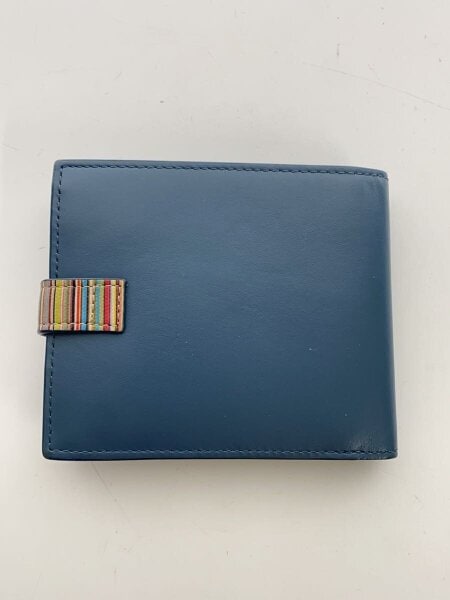 Paul Smith(ポールスミス) / 2つ折り財布/レザー/BLU/メンズ
