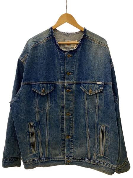 Carhartt(カーハート) / ノーカラーデニムジャケット/XXL/コットン 