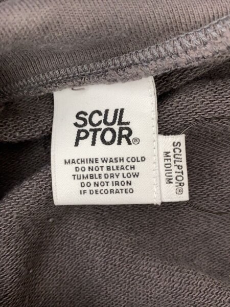 SCULPTOR(スカルプター) / パーカー/M/コットン/GRY/プリント
