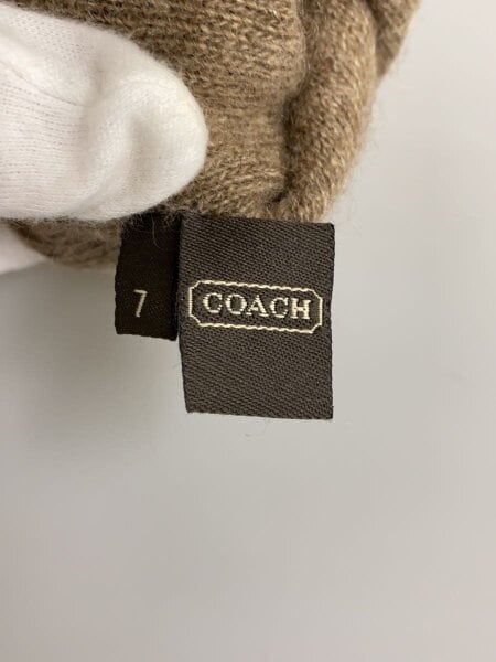 COACH(コーチ) / 手袋/レザー/BRW/レディース | 中古品の販売・通販