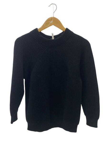 BATONER(バトナー) / ニット・セーター(厚手)/1/ウール/BLK/無地/BN