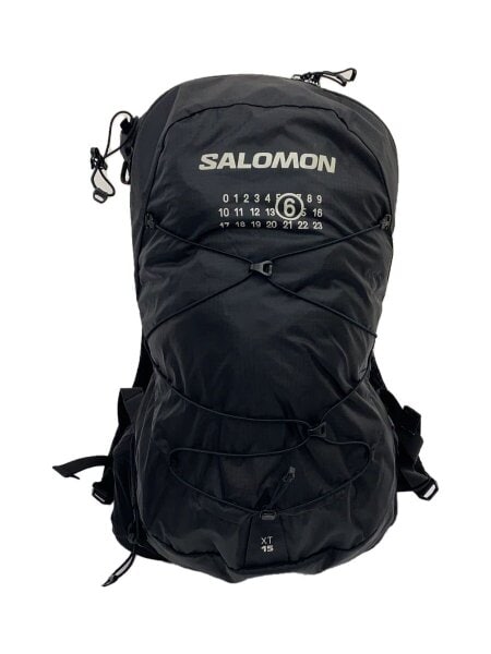 SALOMON ブラック リュック 未使用タグ付き salomon(サロモン) / サロモン/リュック/ナイロン/BLK/MM6 Maison