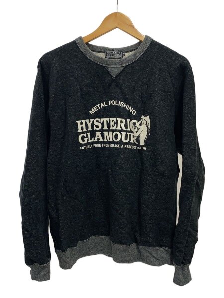 HYSTERIC GLAMOUR(ヒステリックグラマー) / スウェット/L/コットン/BLK 