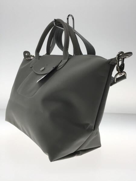 ハンドバッグ グレー ロンシャン肩掛け グレー 灰色 系 Longchamp