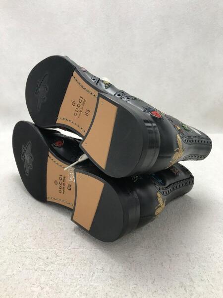 GUCCI(グッチ) / ブーツ/UK6.5/ブラック/昆虫/レザー | 中古品の販売