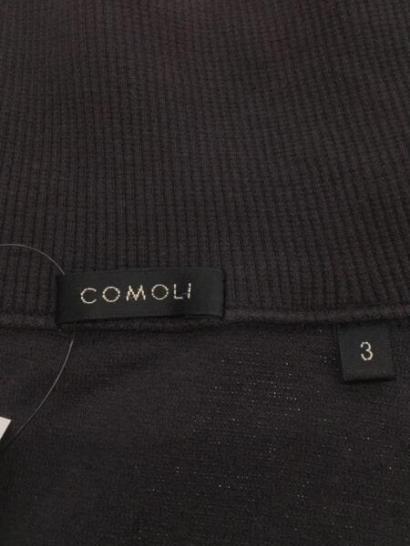 COMOLI(コモリ) / 20AW/ベロアジャージブルゾン/3/コットン/BLK/S03  