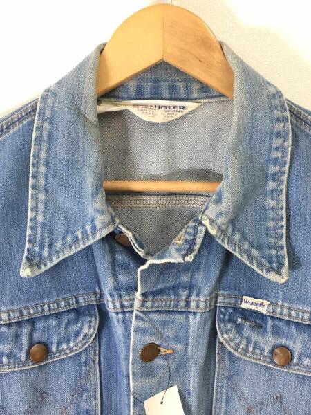 WRANGLER / 70S/三角タグ/126MJ/ダメージ有/Gジャン/コットン/IDG WRANGLER(ラングラー) / 70s/No FAULT/126MJ/三角タグ/Gジャン/44
