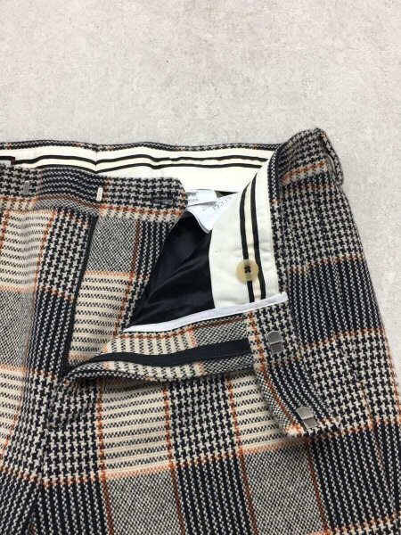 GUCCI / スラックスパンツ/48/ウール/マルチカラー/チェック GUCCI(グッチ) / スラックスパンツ/48/ウール/マルチカラー/チェック