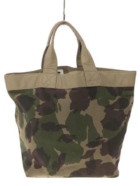 Cinquanta(チンクワンタ) / トートバッグ/レザー/KHK/カモフラ | 中古  