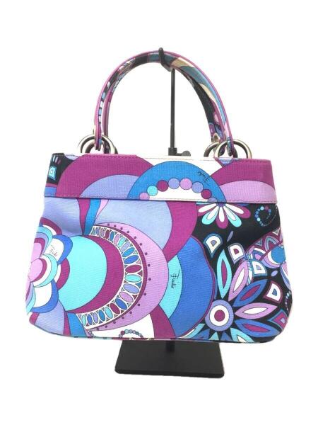 EMILIO PUCCI◇ハンドバッグ/-/マルチカラー/総柄