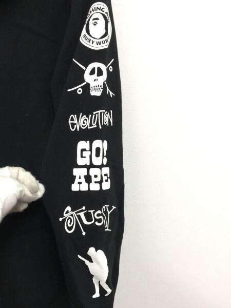 STUSSY(ステューシー) / ×A BATHING APE/ジップパーカー/M/コットン