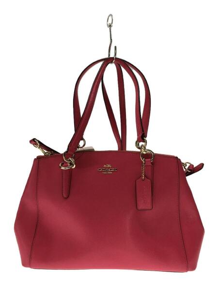COACH(コーチ) / 2wayショルダーバッグ/レザー/PNK | 中古品の販売 