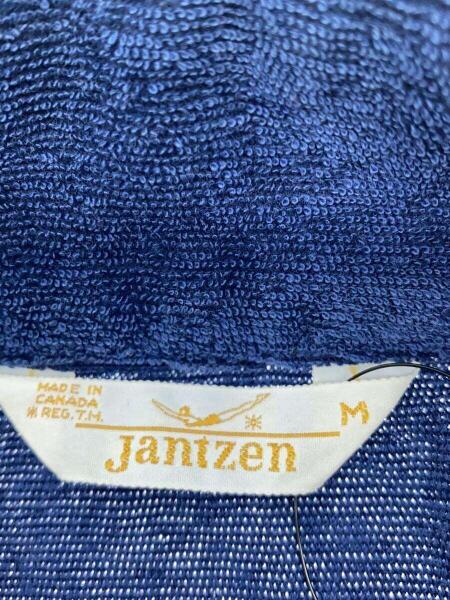 Jantzen(ジャンセン) / 70s/ビーチシャツ/パイル地/ジップアップ 