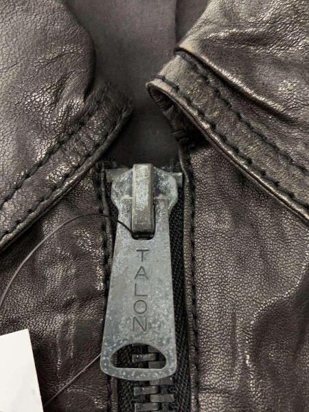 大きいサイズ メンズ TETE HOMME スタンドカラー レザー ブルゾン ブラック 1273-3355-2 3L 4L 5L