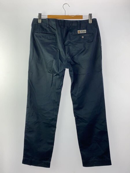 A BATHING APE / ボトム/L/コットン/NVY/無地 A BATHING APE(アベイシングエイプ) / ストレートパンツ/L/コットン