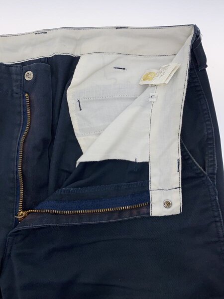 A BATHING APE / ボトム/L/コットン/NVY/無地 A BATHING APE(アベイシングエイプ) / ストレートパンツ/L/コットン