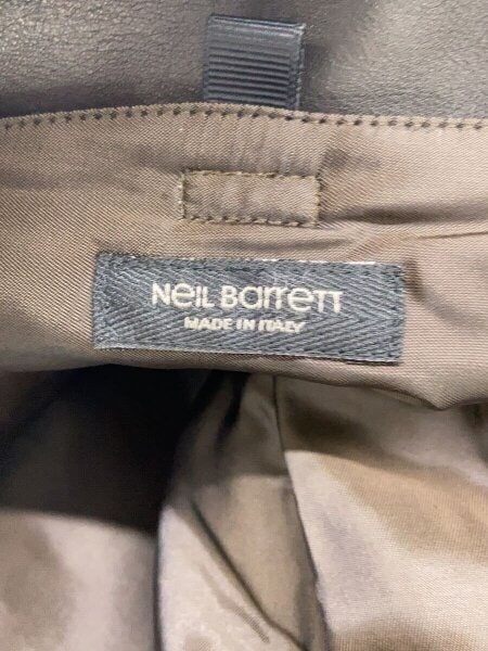 NEIL BARRETT(ニールバレット) / シングルライダースジャケット/M