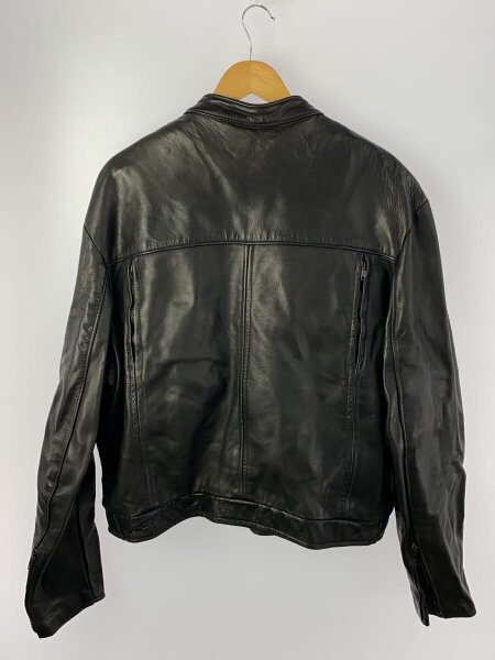 BROOKS / レザージャケット・ブルゾン/48/レザー/BLK/無地 BROOKS(ブルックス) / レザージャケット・ブルゾン/48/レザー/BLK/無地