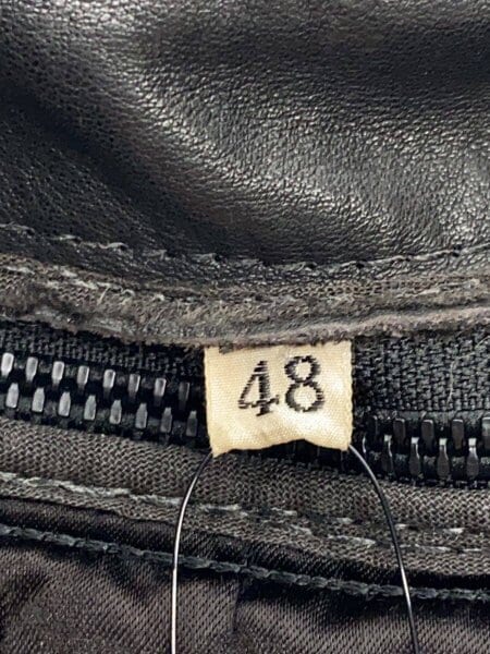 BROOKS(ブルックス) / レザージャケット・ブルゾン/48/レザー/BLK/無地