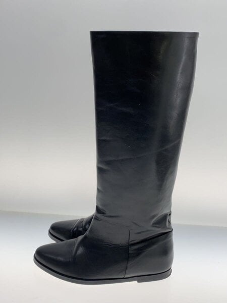 REMME レザーロングブーツ ブラック 39 REMME(レメ) / ロングブーツ/39/BLK/レザー | 中古品の販売