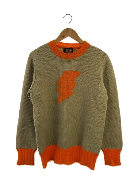 W.&L.T.(ウォルト) / 90s/稲妻刺繍/ニット・セーター(厚手)/--/--/NVY