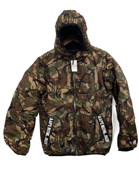 アベイシングエイプ 猿迷彩 ナイロンマウンテンパーカー/M 猿カモ