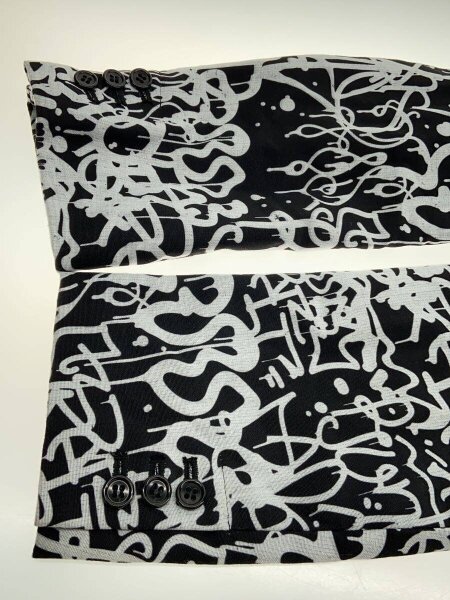 BLACK COMME des GARCONS / AD2019/ドッキング/スプレー/ジャケット/L/ポリエステル/BLK/1D-J002 BLACK COMME des GARCONS(ブラックコムデギャルソン) / AD2019