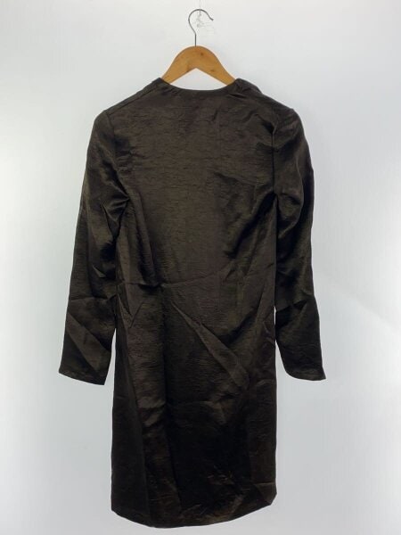 ANN DEMEULEMEESTER / 長袖ワンピース/34/--/BRW/AM02022206161// ANN DEMEULEMEESTER(アンドゥムルメステール) / 長袖ワンピース/34