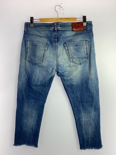 siviglia スキニーデニム 青 ダメージ加工 SIVIGLIA シビリアダメージ加工 スリムフィットスキニーデニムイカイ