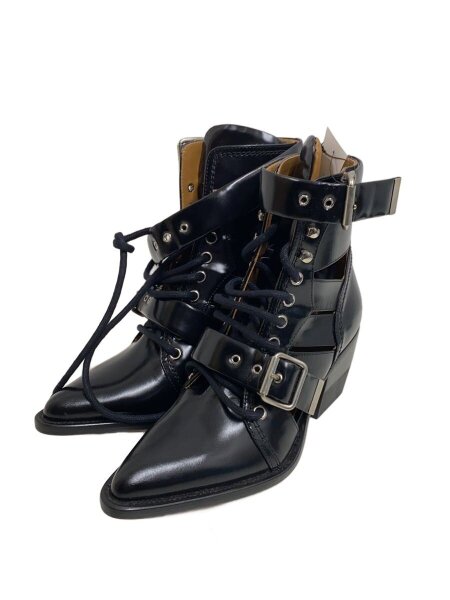 Chloe(クロエ) / レースアップブーツ/36/BLK/レザー | 中古品の販売 