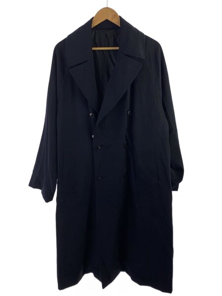 COMOLI / コモリ | ウールギャバ ダブルブレステッドコート - Navy