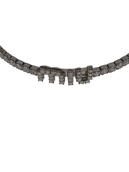 MIU MIU チョーカー キラキラ！ミュウミュウ ネックレス☆シルバー