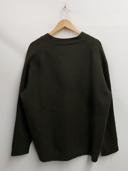 JIL SANDER / ダアブルフェイスカーディカン/゛カーディガン(厚手)/48/ウール/BLK/無地/ JIL SANDER(ジルサンダー) / ダアブルフェイスカーディカン/゛