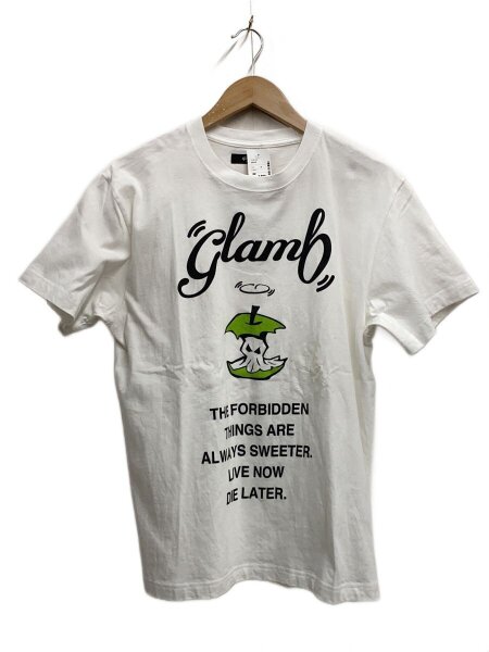 glamb(グラム) / Forbidden Apple T-shirts/Tシャツ/M/コットン/WHT 