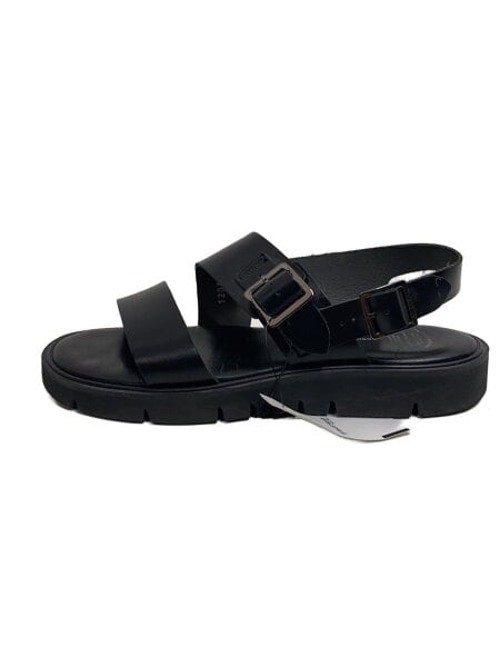 【美品】TOSHINOSUKE TAKEGAHARA サンダル 黒 23.5 TOSHINOSUKE TAKEGAHARA(トシノスケタケガハラ) / S.S.BELT SANDALS