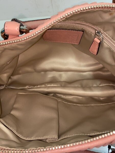 COACH ハンドバッグ　ほぼ未使用 COACH(コーチ) / ハンドバッグ/レザー/PNK/15942// | 中古品の販売
