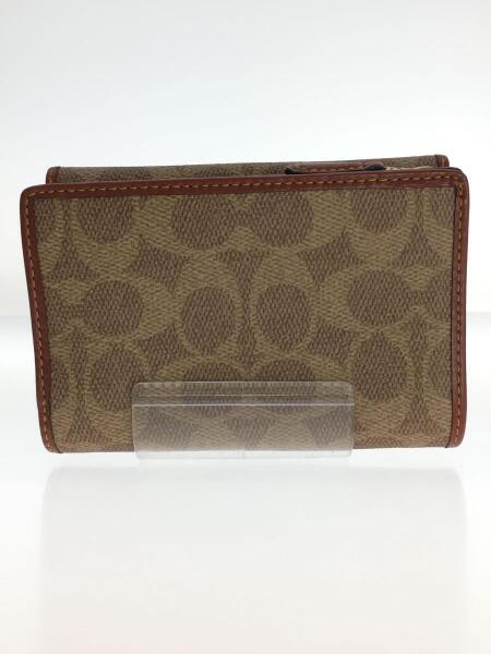 COACH(コーチ) / 2つ折り財布/キャンバス/BRW/総柄/レディース/C6728