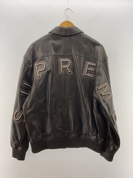 Supreme(シュプリーム) / 18SS/Studded Arc Logo Leather Jacket 