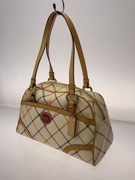 COACH(コーチ) / ボストンバッグ/レザー/WHT/総柄/F21947 | 中古品の