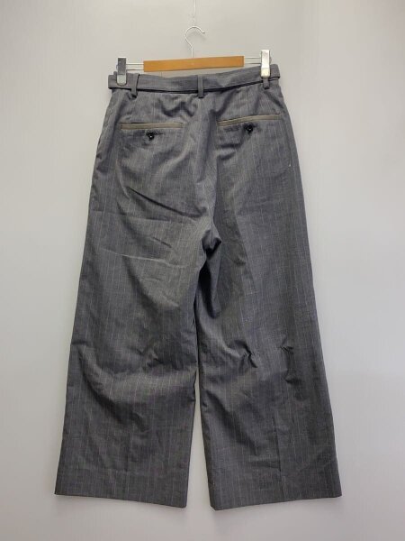 sacai(サカイ) / Chalk Stripe Pants/3/ポリエステル/GRY/ストライプ