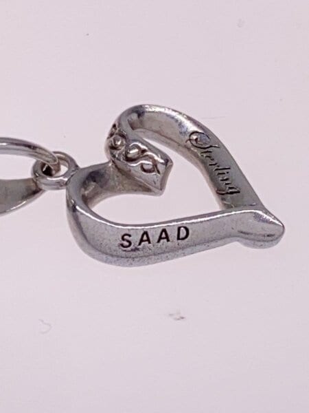SAAD(サード) / ペンダントトップ/SV925/メンズ/ハート// | 中古品の