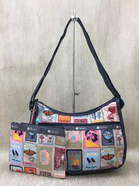 LESPORTSAC(レスポートサック) / ショルダーバッグ/ナイロン/グレー/総 