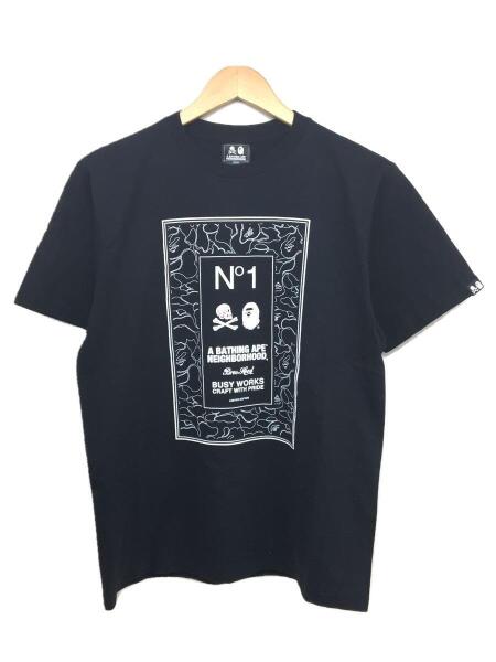 A BATHING APE(アベイシングエイプ) / ×NEIGHBORHOOD/N°1Tシャツ/M 