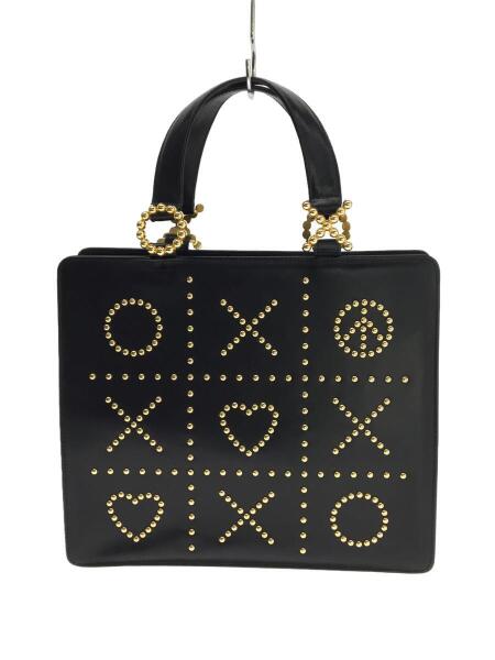 MOSCHINO(モスキーノ) / トートバッグ/レザー/BLK/スタッズトート 