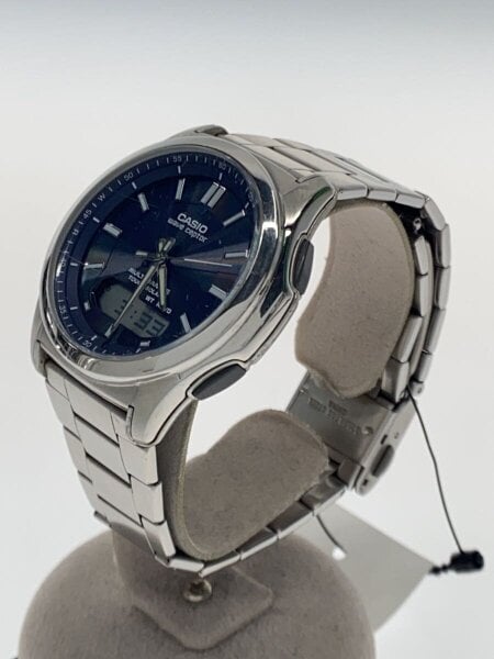 CASIO / ソーラー腕時計・WAVECEPTOR/デジアナ/SLV// CASIO(カシオ) / ソーラー腕時計・WAVECEPTOR/デジアナ/チタン/SLV/SLV