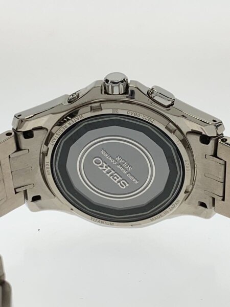 SEIKO(セイコー) / ブライツ/ソーラー腕時計/アナログ/チタン/SLV/SLV