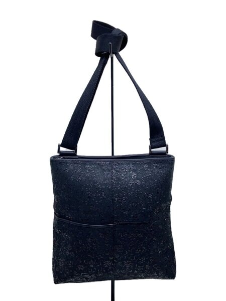 INDEN-YA 印傳屋 ハンドバッグ 美品 印傳屋 INDEN-YA ハンドバッグ 黒 