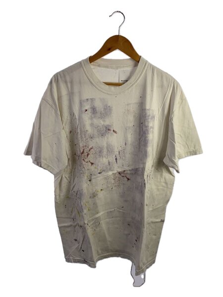 ANCELLM(アンセルム) / ABSTRACT T-SHIRT/tシャツ/ホワイト/anc-ct112 