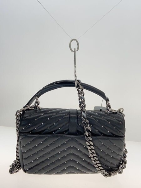SAINT LAURENT(サンローラン) / ショルダーバッグ/レザー/BLK