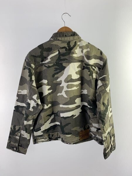 STUSSY(ステューシー) / ジャケット/M/コットン/KHK/カモフラ | 古着の